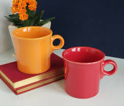 6 Fiesta Ware Mugs, 6 colors, Homer Laughlin, after 1986, | eBay