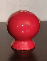 Fiesta Scarlet Red Salt or Pepper Shaker 2 5/8" Tall | eBay