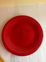 Fiesta Homer Laughlin Scarlet Red Dinner Plate - Etsy