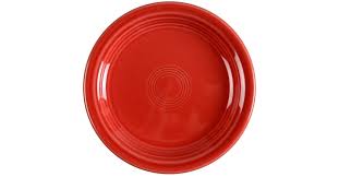 Fiesta Scarlet (Intro 2004) Appetizer Plate by Homer ...
