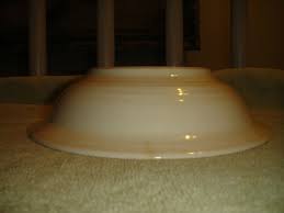 Vintage Red Wing Pottery Serving Bowl Yellow Floral Pattern Bowl Handpainted | eBay