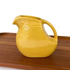 Vintage Fiestaware Juice Pitcher Small Disc Pitcher - Etsy