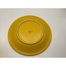 4 Piece Place Setting Daffodil Yellow Homer Laughlin Ceramic ...