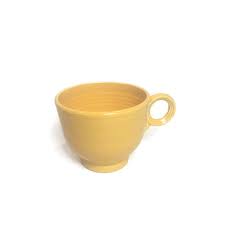 Yellow Fiestaware Tea Cup and Saucer – Eagle's Eye Finds