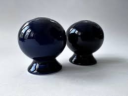 Fiestaware Cobalt Blue Salt and Pepper Shakers - Etsy
