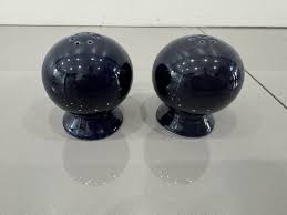 Fiestaware Cobalt Blue Salt and Pepper Shakers. Fiesta set ...