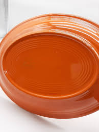 Vintage Genuine Fiesta HLO Oval Orange Platter 12 ⅝" | eBay UK