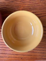 Vintage Funny Face Smiley Face Pink and Yellow Ceramic Bowls ...