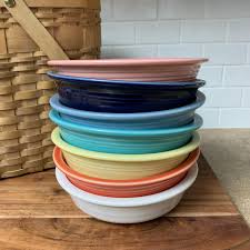 Fiestaware Classic Rim Cereal Bowls in Various Colors - Etsy