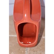 1950s Fiesta Ware Coral Red Large Disk Pitcher | Chairish