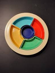 Fiestaware Relish Tray | eBay