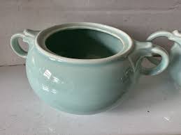 Vintage Lu-Ray Pastels Green Sugar Bowl & Creamer Set No ...