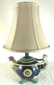 Anthropomorphic Monkey Rooster Chicken Table Lamp Currey & Company Lamp | eBay