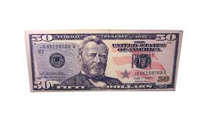 $50 Bill Money Bi-Fold Wallet | The One Stop Fun Shop