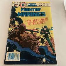 Fightin' Marines #153 Charlton 1980 World War 1: Duel in No Man's Land ! | eBay