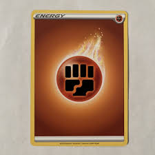 2020 Pokemon TCG Card Basic Fighting Energy Regular Card NM ...