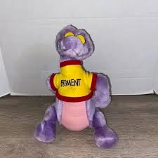 Disney | Toys | Vtg Disney Figment Plush Purple Dragon ...