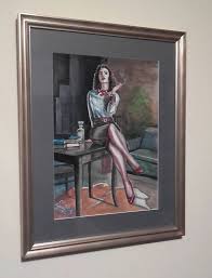 Fatal lady Painting by Zoran Dakic | Saatchi Art Mexico