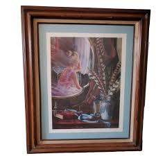 Framed Irish McCalla Mail Order Bride Litho Print Wall Arr ...