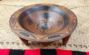 18 Inch Tanoa Inside Carved / Kava Bowl - Benai Farms