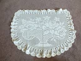 Beautiful Handmade Crocheted Doily Table Linen Off White 24 ...