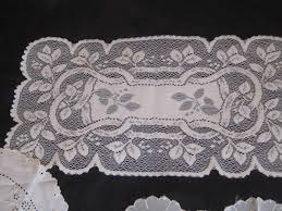 Collection of Vintage Doilies, White Lace Large Rectangle, Cream Round Eyelet, Ivory Beige Battenburg Lace Oval Doily, Sheer Embroidered 60s - Etsy Israel