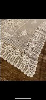 ANTIQUE HAND CROCHET BEDSPREAD/ TABLECLOTH 60 YEARS OLD | eBay