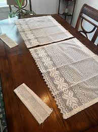 Vintage White Lace Valance, Vintage Lace Curtains, Shabby Chic Curtains, White Valances, White Kitchen Valances, Lace Valances. - Etsy