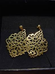Vintage Exquisite Retro Elegant Openwork Hanging Earrings ...