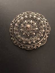 Vintage Palestine Sterling SilverRound Medium size Pin Brooch | eBay