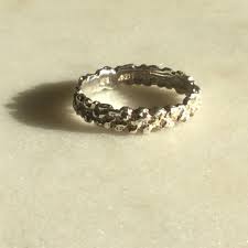 Vintage | Jewelry | Silver Brutalist Vintage Ring | Poshmark