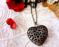 Antique Silver Necklace. Child and Young Adults Necklace With a Tiny Black Spider Pendent. - Etsy