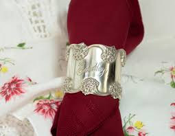 Vintage Sterling Napkin Ring Victorian Era Monogrammed - Etsy
