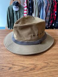 FILSON / Waxed Canvas Hat / Fishing Hat / Made in USA ...