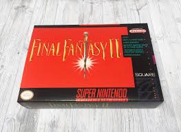 SNES Box: Final Fantasy II [USA] - Etsy