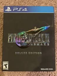FINAL FANTASY 7 REMAKE DELUXE EDITION PS4 PLAYSTATION 4 CIB ...