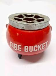 Vintage Fire Bucket Ashtray, Metal Ashtray | eBay