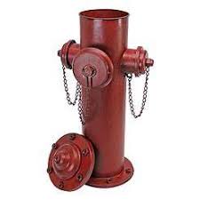 Design Toscano Vintage Metal Fire Hydrant Statue Large ...