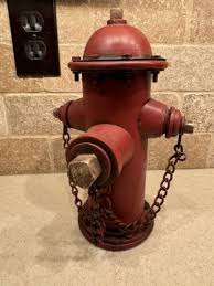 Rustic 10” Fire Hydrant Coin Bank | eBay