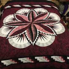 Fire Island Hosta Quilt | Queen | Family Farm Handcrafts