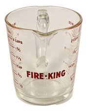 Las mejores ofertas en Taza medidora Fire King | eBay