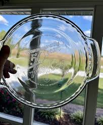 FIRE KING, 50 YEAR ANNIVERSARY PIE PLATE | eBay