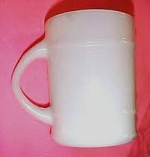 Anchor Hocking Fire King white Ranger Barrel mug (item #1233411)