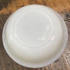 Vtg Fire King White Milk Glass Swirl 8.25” Vegetable Serving ...