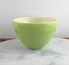 Vintage Australian Pottery Light Green Small Sized Mixing ...