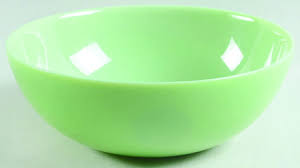 Jadeite-Green Glass 8" Mixing Bowl by Martha Stewart ...