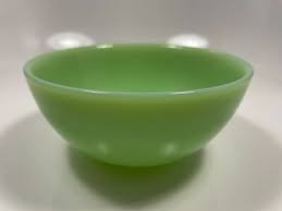 Vintage Jadeite Glass 5.5 in. DIA Green Mixing Bowl | eBay