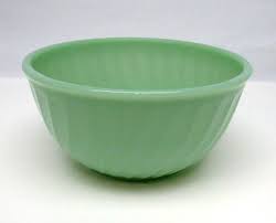 Vintage Fire King Oven Ware Jade-ite 8" Swirl Mixing Bowl No ...