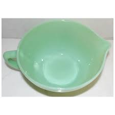 Vintage 1948-1950 Anchor Hocking Fire King Jadeite Batter Bowl. For Sale at Ruby Lane