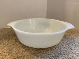 Anchor Hocking Fire King Blue Corn Flower Round 9" Casserole ...